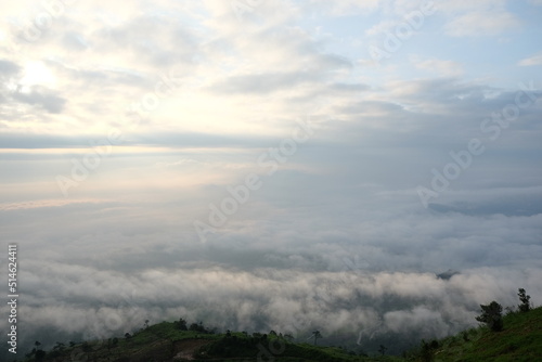 clouds over the mountains © nichaphat