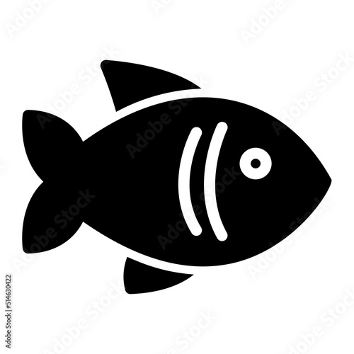 fish glyph icon