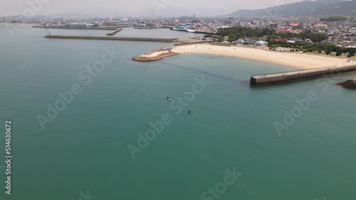 五色姫海浜公園　ドローン空撮