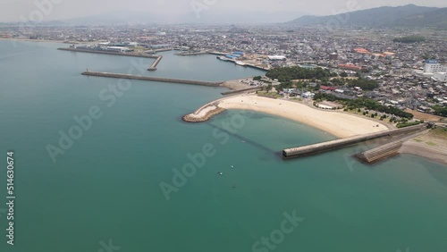 五色姫海浜公園　ドローン空撮