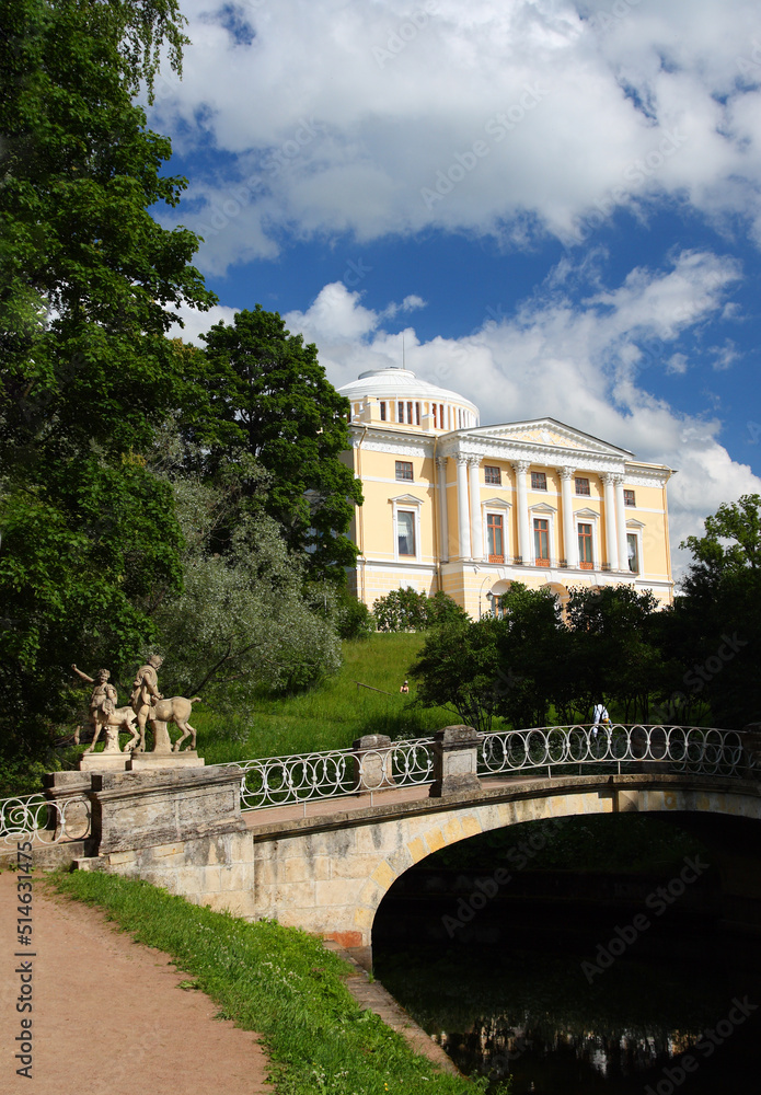 Palace in Pavlovsk park