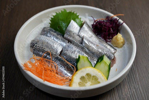 鰯の刺身