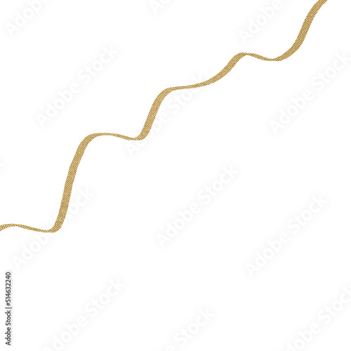 Isolated transparent background png gold element for graphic design