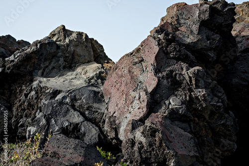 Rocce vulcaniche a Pantelleria. photo