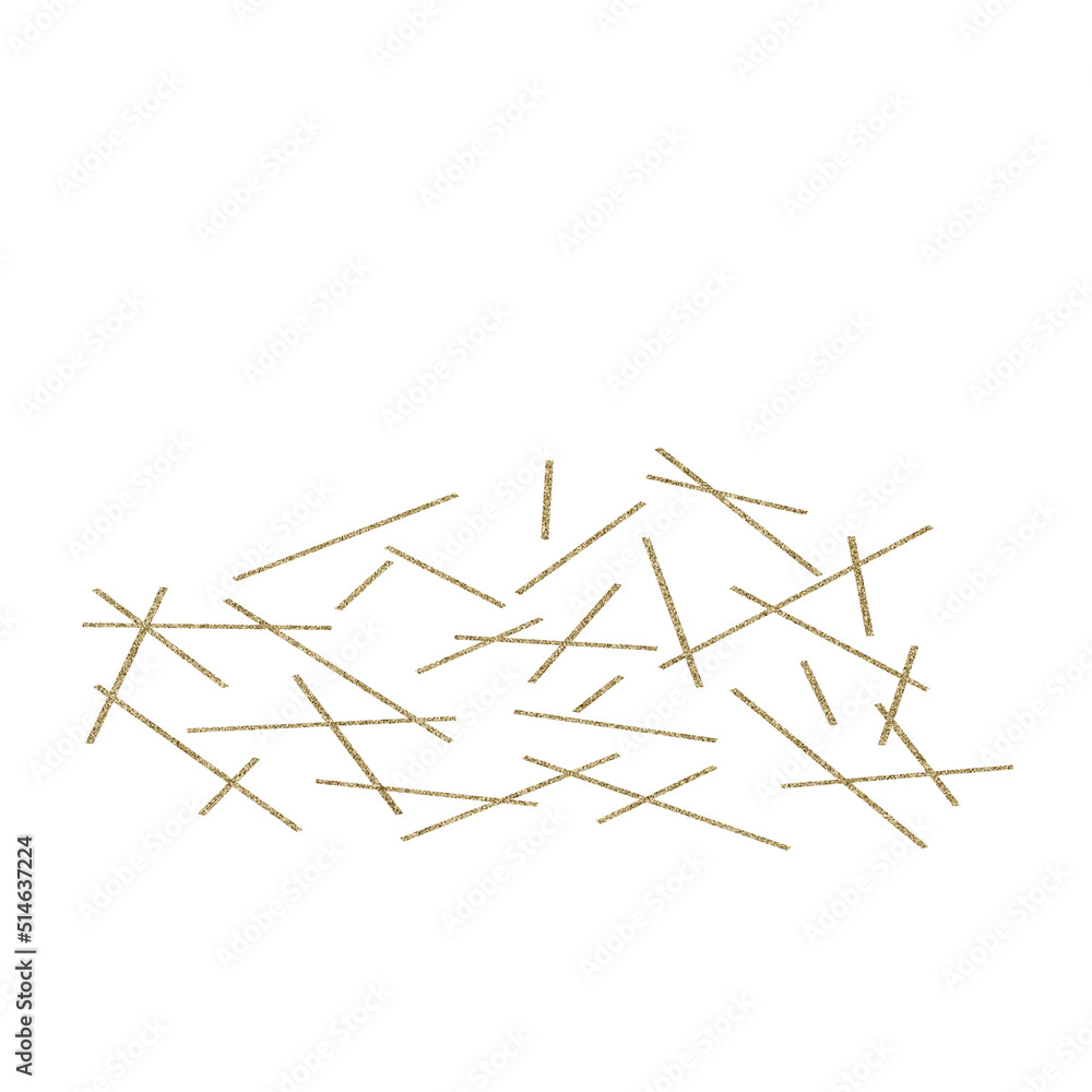 Gold elements for graphic design , png, transparent background, isolated