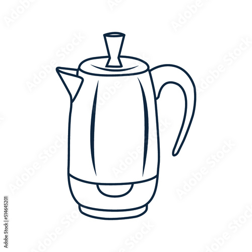 Coffee, kettle, percolator icon