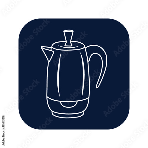 Kettle, Coffee, percolator icon