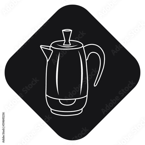 Kettle, Coffee, percolator icon