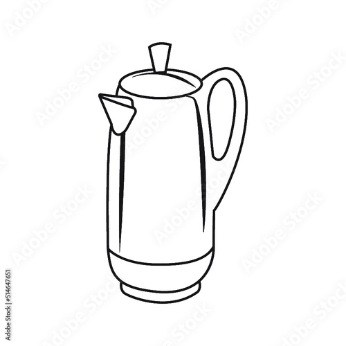 Italian, maker, percolator icon