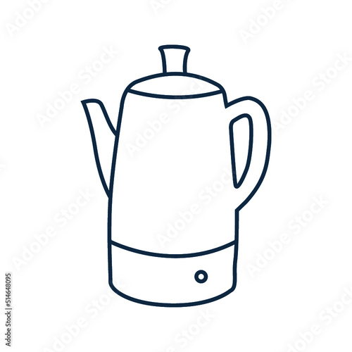 Bean, beverage, cafe, coffee, hot, mug, percolator icon