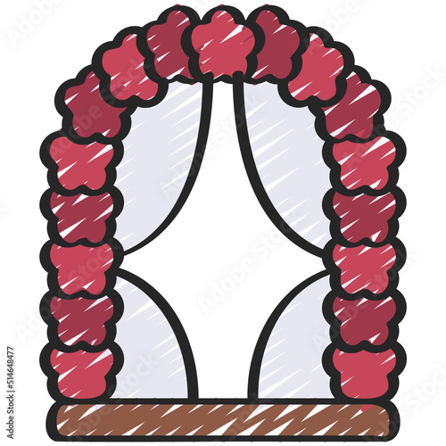 Flower Arch Icon