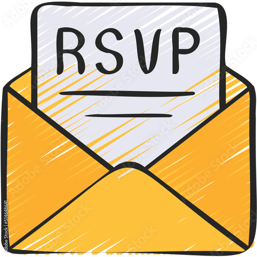 RSVP Letter Icon