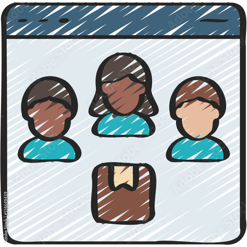 Crowd Sourcing Website Icon