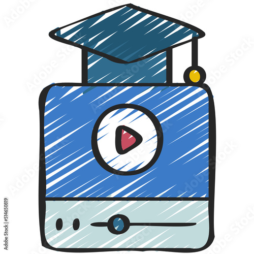Educational Video Icon