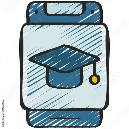 Mobile Educational App Icon