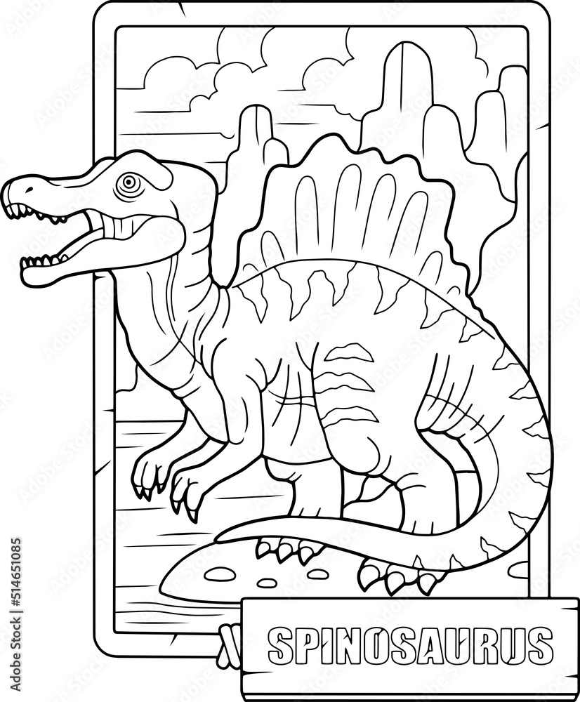 Spinosaurus Coloring Page Jurassic Park Spinosaurus Coloring Page Jurassic Park