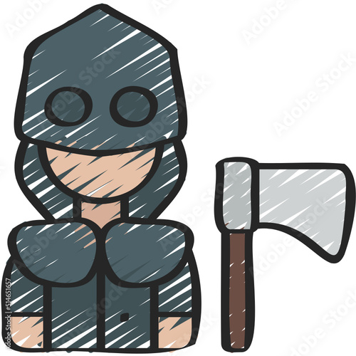 Medieval Executioner Icon