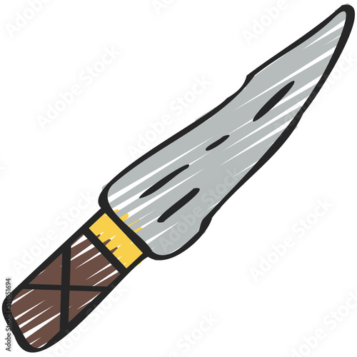 Caveman Dagger Icon