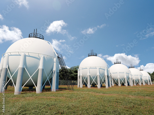 Natural gas storage tank