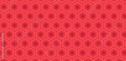 sfondo, esagoni, pattern
