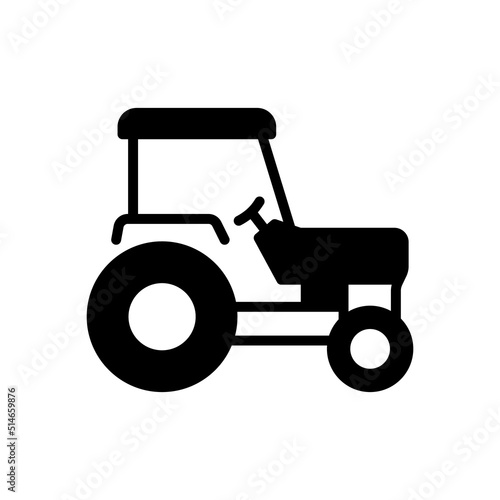 Trucker icon in vector, Logotype 
