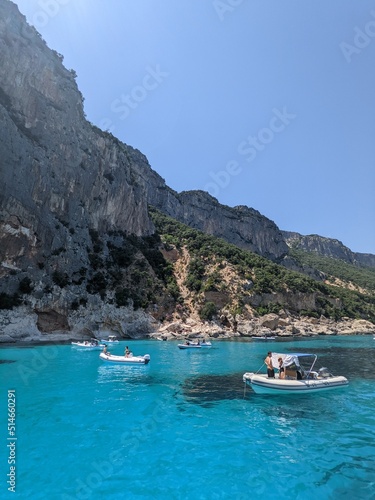 Boating in Sardinia, Italy
