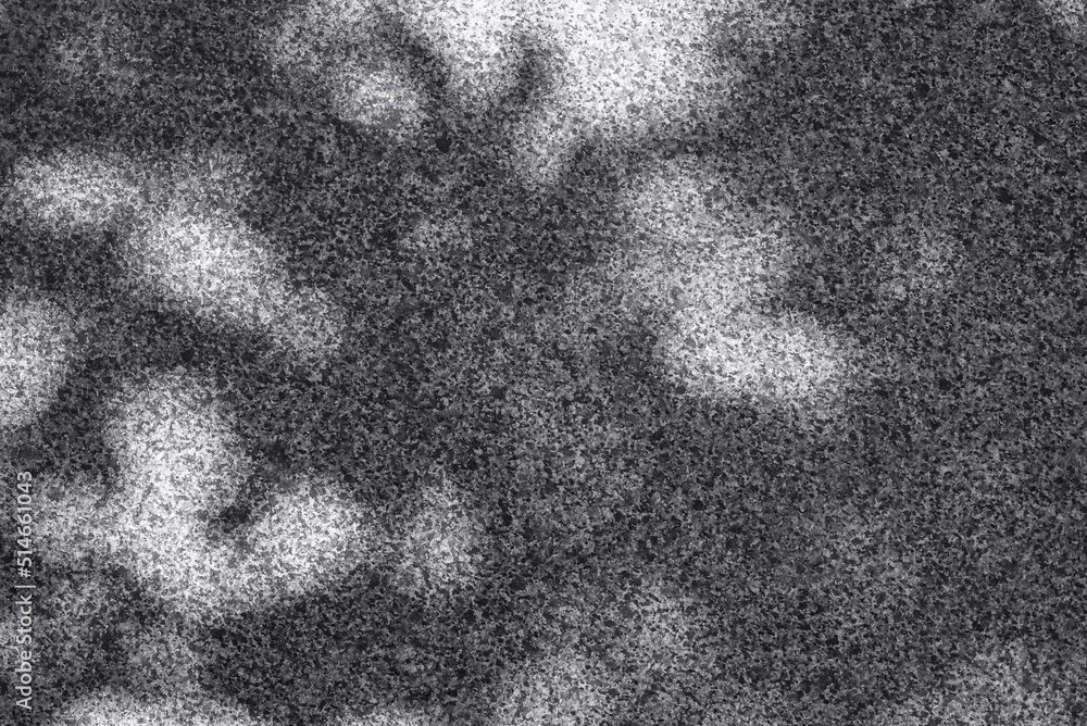 Abstract background. Granite tiles with shadow from tree leaves on a sunny day.