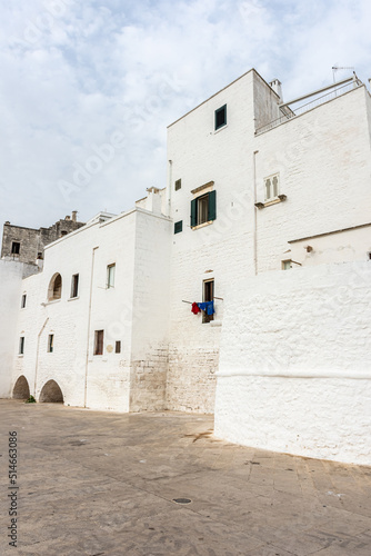 View of the white town of Ostuni in Apulia Italy © Stefano Zaccaria