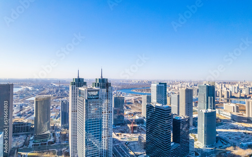 Fototapeta Naklejka Na Ścianę i Meble -  city skyline