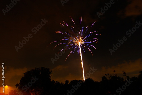 Freedom Celebration Fireworks, June 26, 2022,  Westerville, Ohio photo