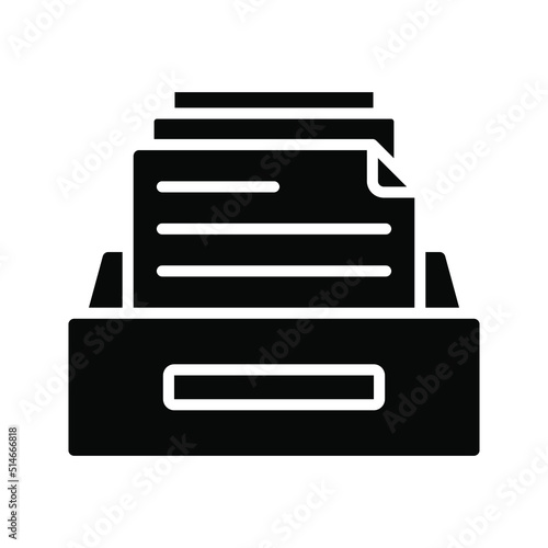 Wallpaper Mural Archive Storage icon. storage sign. vector illustration Torontodigital.ca