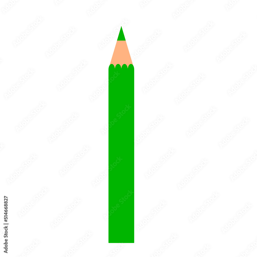 Pencil color illustration Pencil color illustration