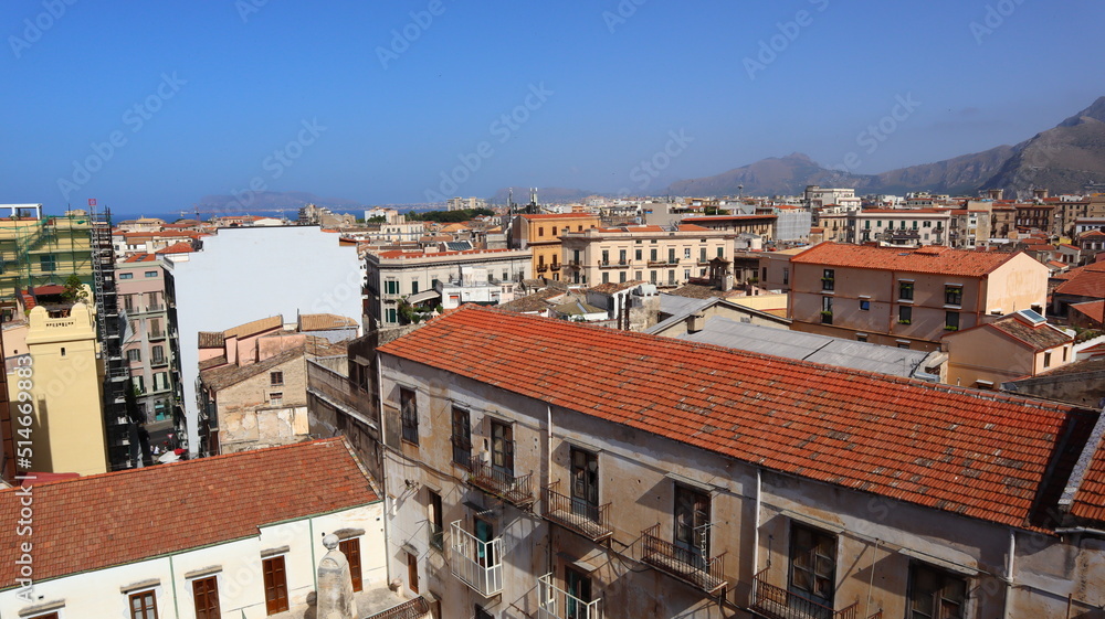 Palermo, Sicily (Italy): Panoramic view of Palermo Palermo, Sicily (Italy): Panoramic view of Palermo