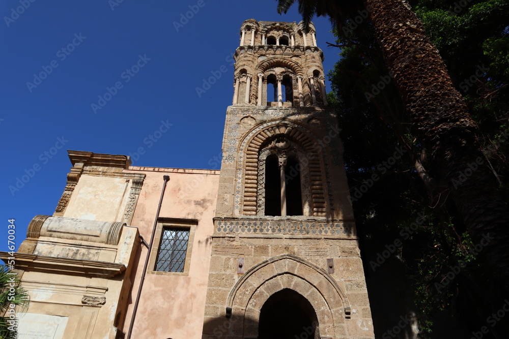 Palermo, Sicily (Italy): Church of Santa Maria dell'Ammiraglio, called also the Martorana 