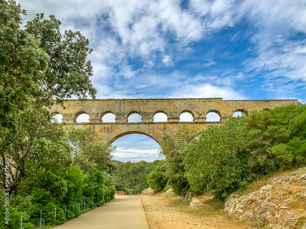 Fototapeta premium Pont Du Gard, France