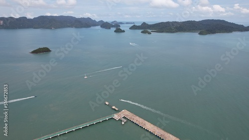 Langkawi, Malaysia – June 24, 2022: The Landmarks, Beaches and Tourist Attractions of Langkawi