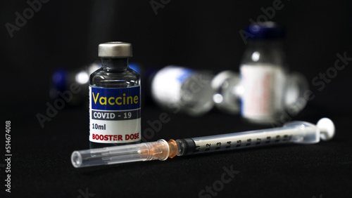 Vaccines covid19 for booster dose. Coronavac is a vaccine that aims to protect against COVID-19.mRNA type Vaccine.Viral Vector vaccine type.Inactivated Vaccine. photo
