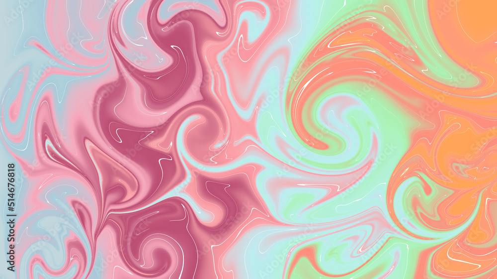 colorful paints blending, wet-like background colorful paints blending, wet-like background