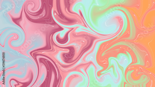 abstract colorful background, blending paints