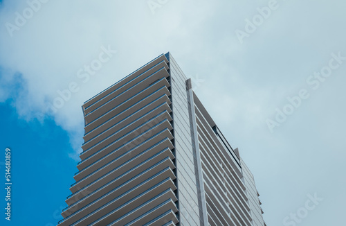 modern office building against sky