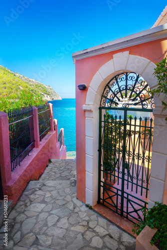 Street in Kefalonia, Greece