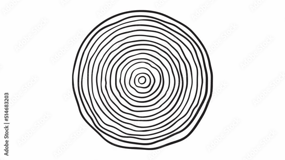 Wood logs with age rings stop motion graphic animation. Wooden tree cross section cuts surface. Wooden circle tree stump trunks background from top. Wood logs with age rings stop motion graphic animation. Wooden tree cross section cuts surface. Wooden circle tree stump trunks background from top.