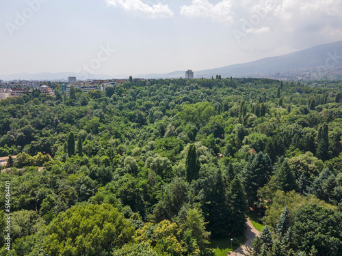 Aerial view of South Park in city of Sofia, Bulgaria © Stoyan Haytov
