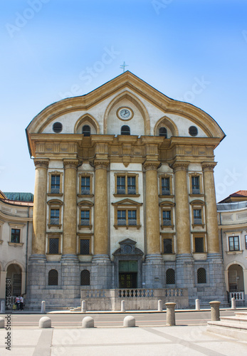 Ursuline Church of the Holy Trinity in Ljubljana