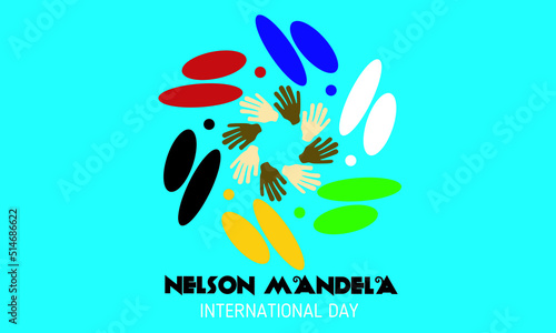 Nelson Mandela International day. The hero against apartheid from south africa