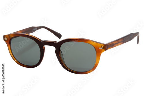 Sunglasses In brown Frame With brown Lens front right view