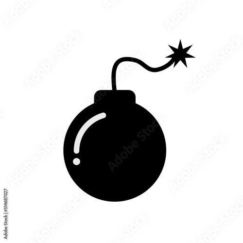 bomb with burning fuse - IVON