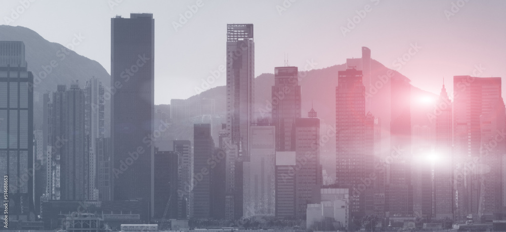 Hong Kong. Business Technoligy Background