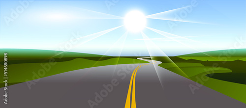 road to the sky