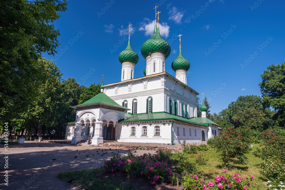 Feodorovsky Cathedral in Yaroslavl, Yaroslavl region, Russia.